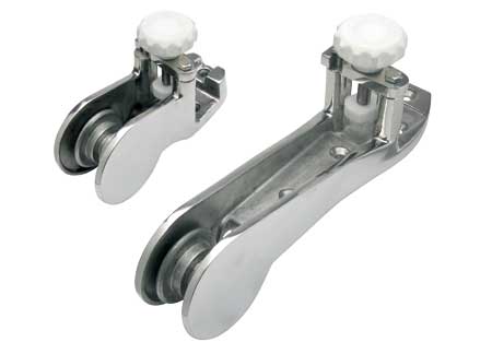 1141012 Bow Roller with Lock 205mm Stainless Steel