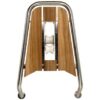 1155008_ Bow Platform R.Marine with Anchor Roller 75x48cm Stainless Steel and Teak