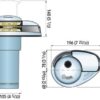 1201815_ Anchor Windlass Quick Prince DP2E 500W-D with Drum 12v - 6mm Chain
