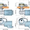 1202606_ Windlass Quick Prince DP2 1000W-D 12v - With Drum - 8mm Chain