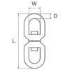 122711_ Galvanized Steel Eye-Eye Swivel 10mm