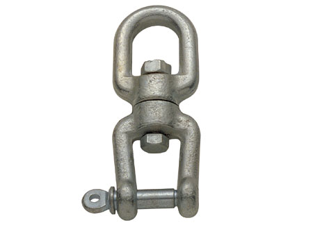 122916 Galvanized Steel Eye-Jaw Swivel 16mm