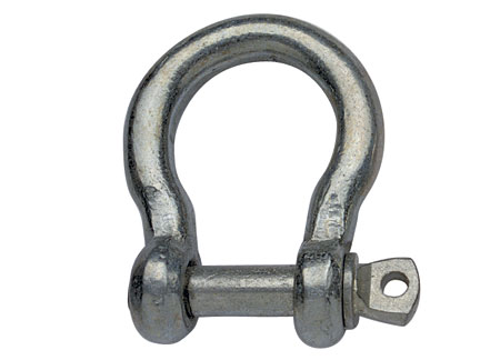 123422 Galvanized Steel Bow shackle D22