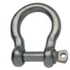 123425 Galvanized Steel Bow shackle D25