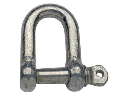 123506 Galvanized Steel shackle D6