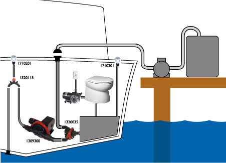 1309302_ Diaphragm pump Viking Power Vacuum 24V 24lt/mn 10-13373-08