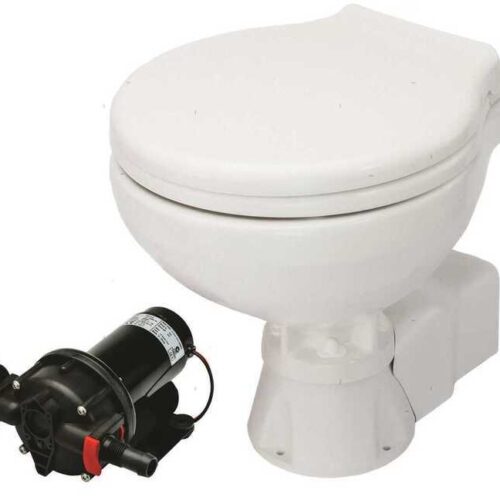 1320022 Marine Toilet Johnson AquaT Silent Electric Comfort 12V