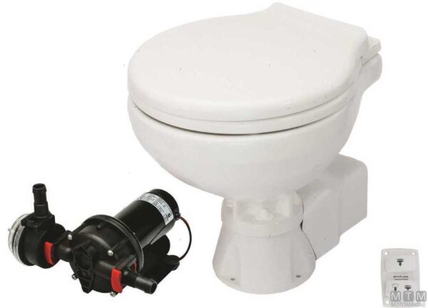 1320022 Marine Toilet Johnson AquaT Silent Electric Comfort 12V