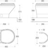 Base.3dm Toilet Tecma Compass Short 24V (Panel All-in-One SFT)