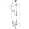 133422_1 10mm 2-Way Anchor Swivel Connector