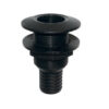 Black Thru-hull for 15mm hose