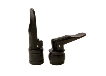 1425010 Black Expanding Plugs 25mm