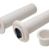 Polypropylene telescopic drain socket 75mm 60/215