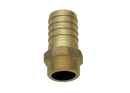 1430005 Brass Hose Connector M-M 3" x75mm