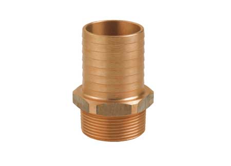 1430103 Bronze Hose connector M-M 1" x30mm