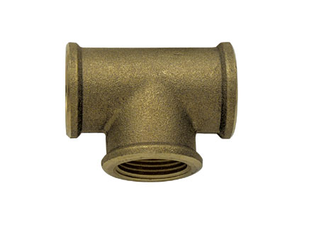 1434001 Brass T 1/2"