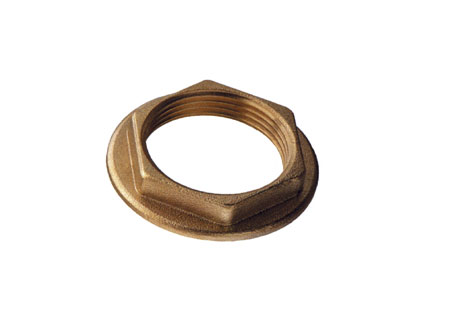1436402 Brass Nut with Flange 1/2"