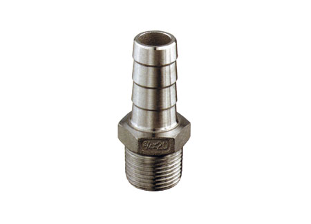 1438015 Stainless Hose Connector 1" x30mm