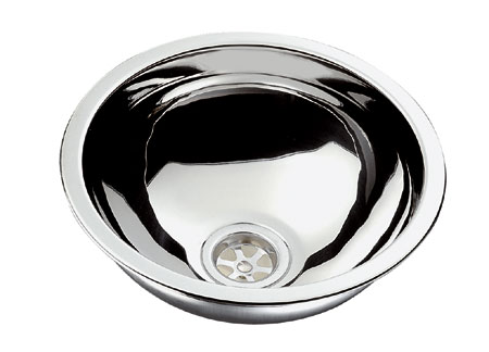 1501229 Stainless Steel Round Sink 300 x H150mm