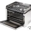 1504072_ Stainless Gas Cooker CAN 2 Burner with Hob