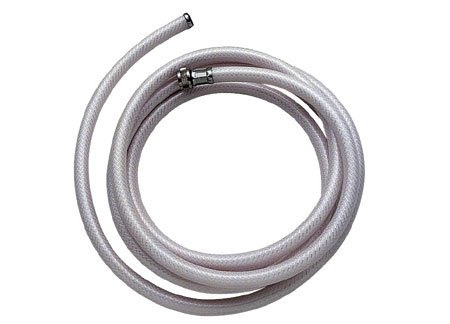 White shower hose 1.5mt