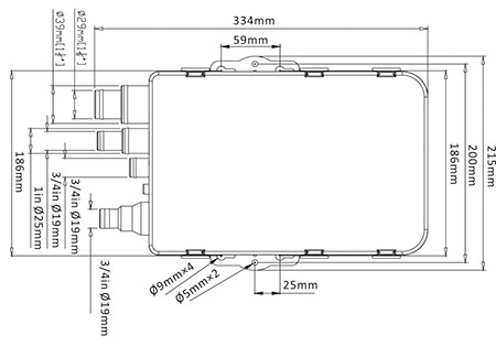 1514007_ SeaFlo grey water and shower drain system 24v x 47lt