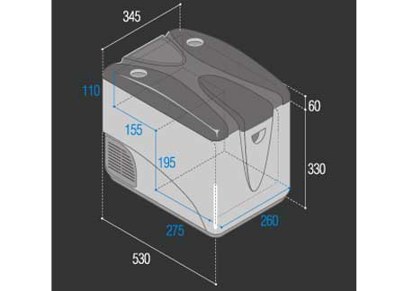 1546027_ Portable Mini-Fridge Vitrifrigo C29M
