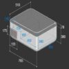 1546065_ Portable Fridge Vitrifrigo C65L