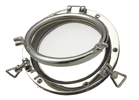 1610000 Chromed Brass Porthole Round 153mm