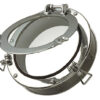 1610019 Portlight Round 300mm H25 Chromed Brass