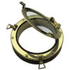 1610019_ Portlight Round 300mm H25 Chromed Brass