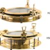 1610019_1 Portlight Round 264mm H25 Polished Brass
