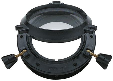 1614121_ Black Round Porthole 270mm