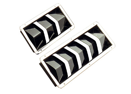 Stainless steel air vents for Engine Room 325 x 110mm