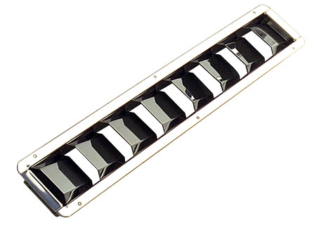 Stainless Air vents for Engine Room 440 x 54 mm