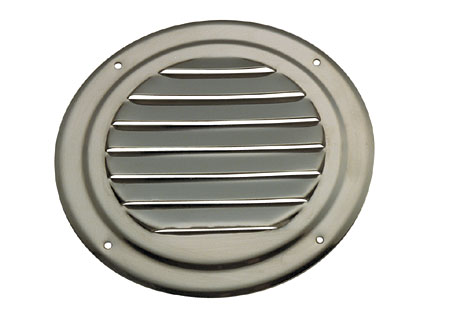 1703010 Stainless Steel round air intake 125mm