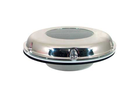 Stainless Steel Solar Vent 220 x 35 mm ( day & night)