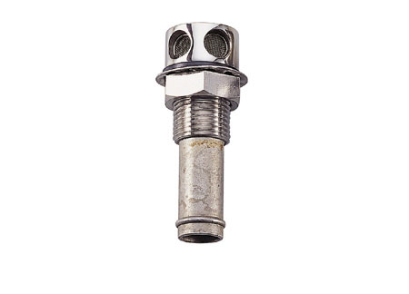 Straight Vent terminal for Tanks 16mm hose H76mm