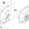 1710077_ Centrifugal Bilge blowers Ocean 12v 750m3