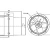 1710087_ In-line electric blowers HD Continuous 12v-1000 m3/h