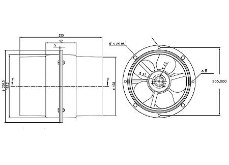 1710087_ In-line electric blowers HD Continuous 12v-1000 m3/h