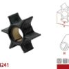 1814201_2 Impeller Yamaha 67F-44352-00