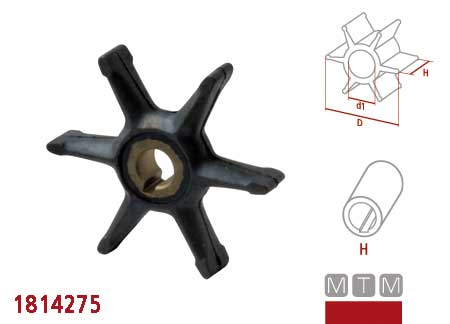 1814314_1 Impeller Johnson - Evinrude 396725/432954