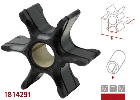 1814314_11 Impeller Johnson - Evinrude 396725/432954