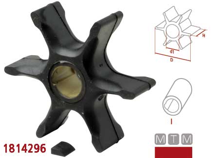 1814314_12 Impeller Johnson - Evinrude 396725/432954