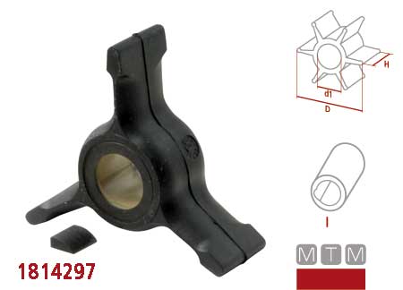 1814314_13 Impeller Johnson - Evinrude 396725/432954