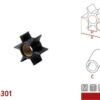 1814314_18 Impeller Johnson - Evinrude 396725/432954