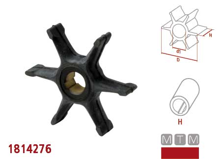 1814314_2 Impeller Johnson - Evinrude 396725/432954