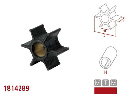 1814314_9 Impeller Johnson - Evinrude 396725/432954