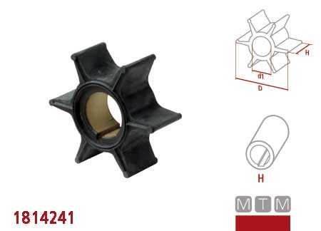 1814317_ Impeller Yamaha 67F-44352-00